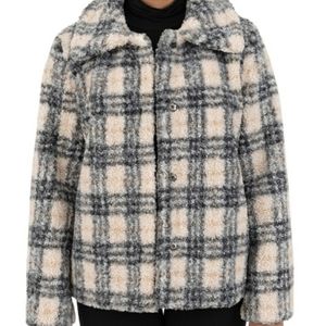 Cyn & Luca Plaid Coat (New/Sealed)
